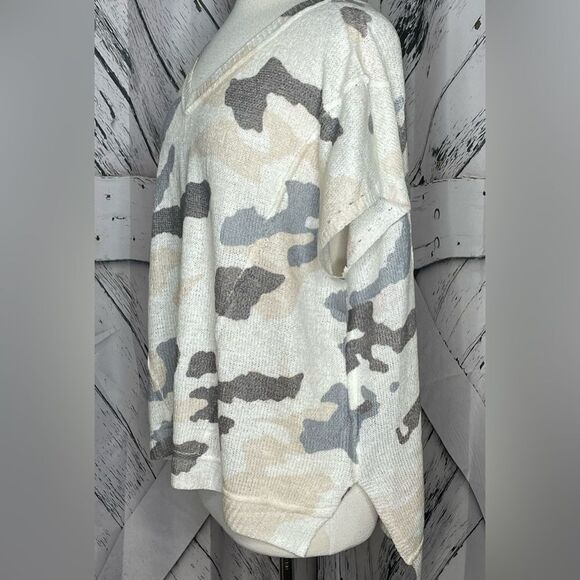 POL Camouflage Oversized Top M - Picture 2 of 7